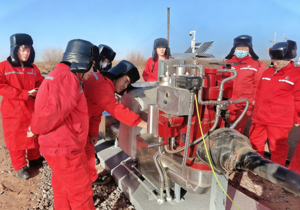 采气二厂完成井口撬智能升级改造